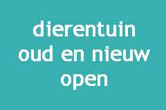 Dierentuin Oud en Nieuw Openingstijden Logo