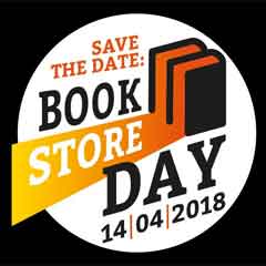 Bookstore Day Datum Dag van de Boekhandel Logo