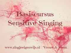 Zangcursus Sensitive Singing Vrouwen Zangles Logo