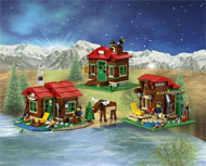 LEGO Huisje aan het Meer Creator 31048 Prijs Kopen Sfeerfoto (2)