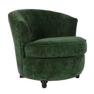 Klassieke Groene Fauteuil Dutchbone Freux Sfeerfoto (1)