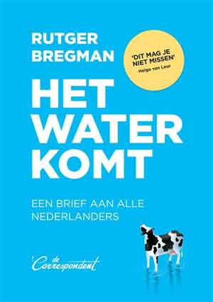 Rutger Bregman Het water komt Gratis Boek Logo Rutger Bregman Het water komt Gratis Boek Logo