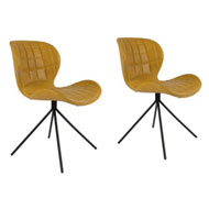 Gele Eetkamerstoelen Sfeerfoto (1) Gele Eetkamerstoelen Sfeerfoto (1)