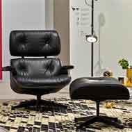 Vitra Eames Lounge Chair Fauteuil Voorbeelden Modellen Sfeerfoto (2) Vitra Eames Lounge Chair Fauteuil Voorbeelden Modellen Sfeerfoto (2)